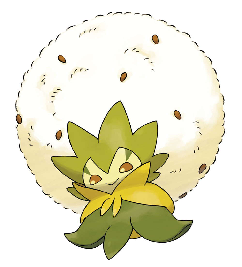 Eldegoss Art from Pokémon Sword and Shield