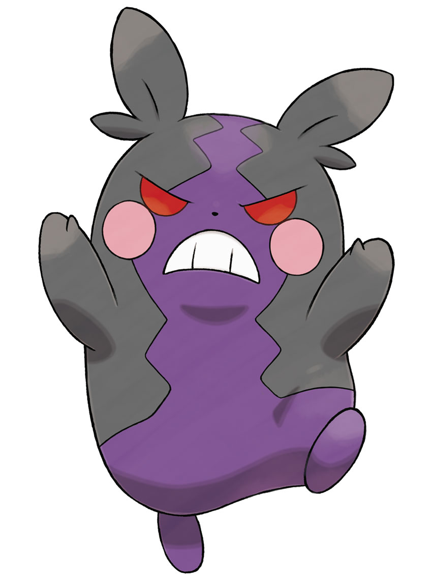 Morpeko, Hangry Mode Art from Pokémon Sword and Shield