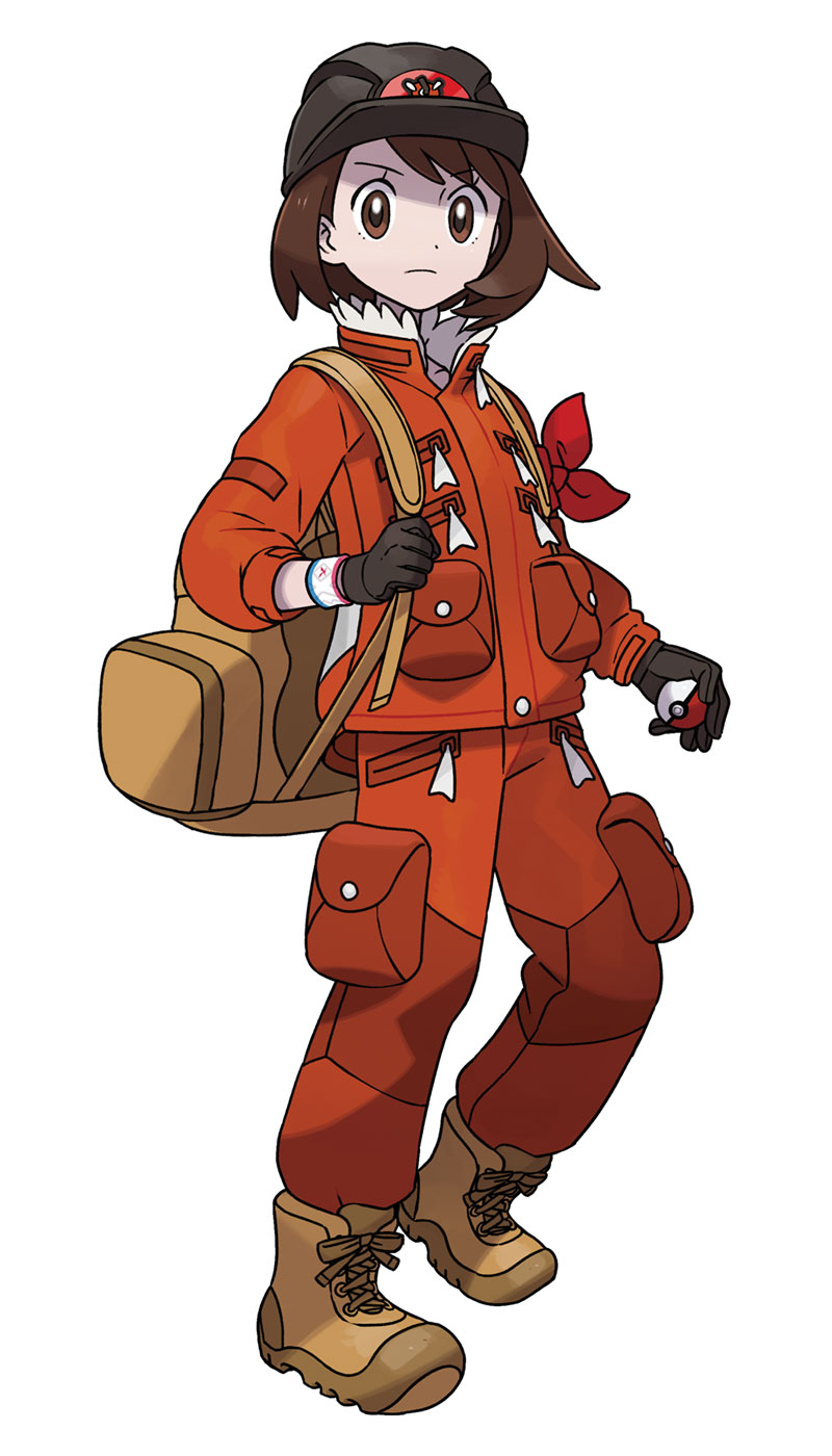 The Crown Tundra Girl Trainer Art from Pokémon Sword and Shield