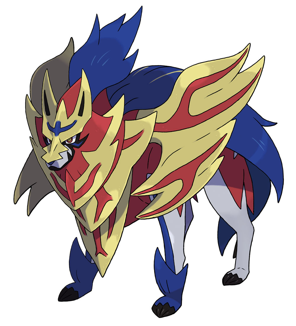 Zamazenta Art from Pokémon Sword and Shield