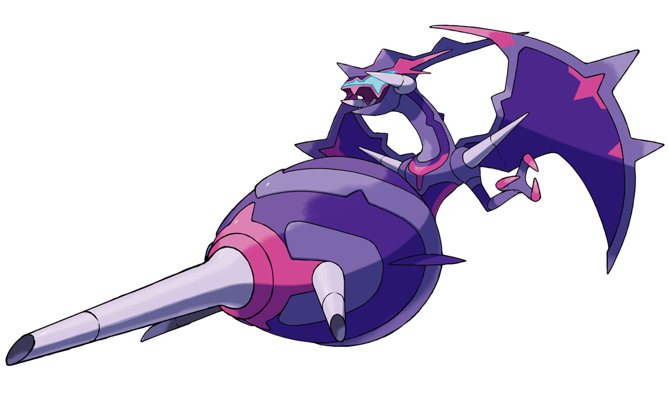 Naganadel Art from Pokémon Ultra Sun and Ultra Moon