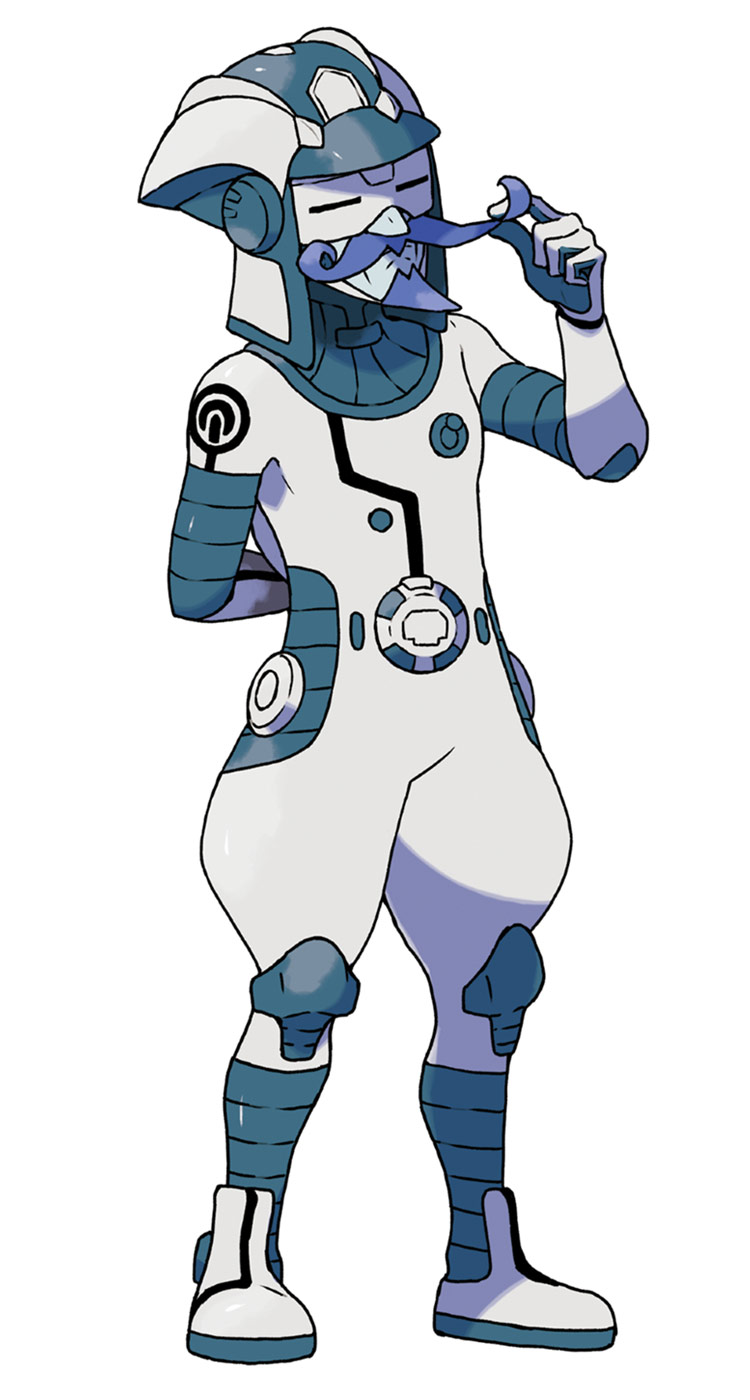 Phyco Character Art from Pokémon Ultra Sun and Ultra Moon