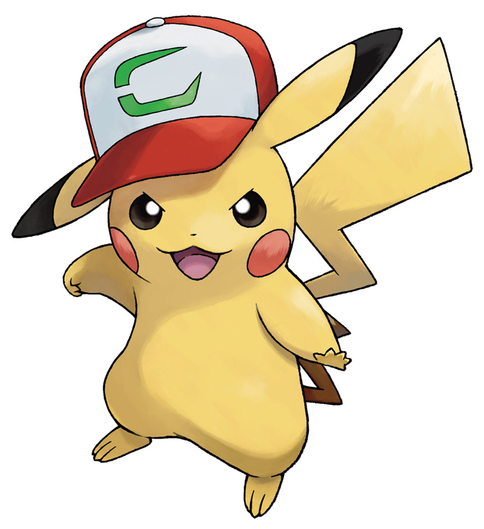 Pikachu Partner Art from Pokémon Ultra Sun and Ultra Moon