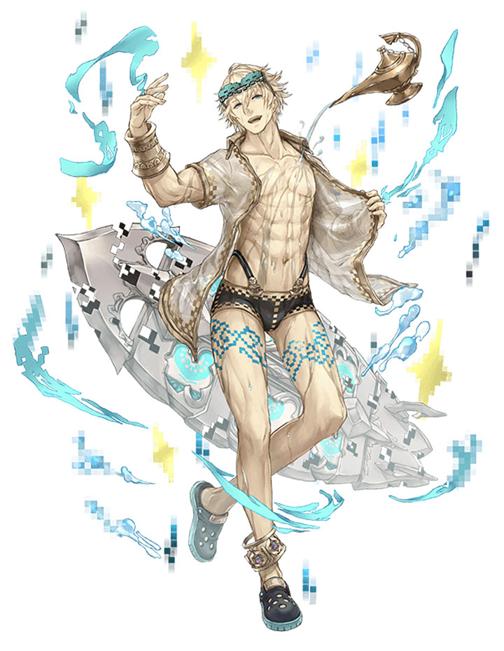 Aladdin, Invader Class Art from SINoALICE