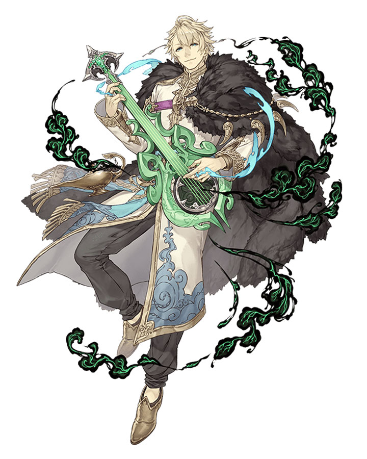 Aladdin, Sloth Bear Minstrel Class Art from SINoALICE
