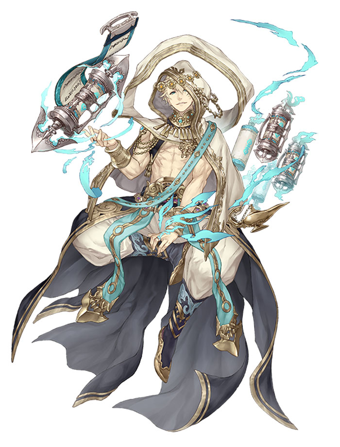 Aladdin, WGC Class Art from SINoALICE