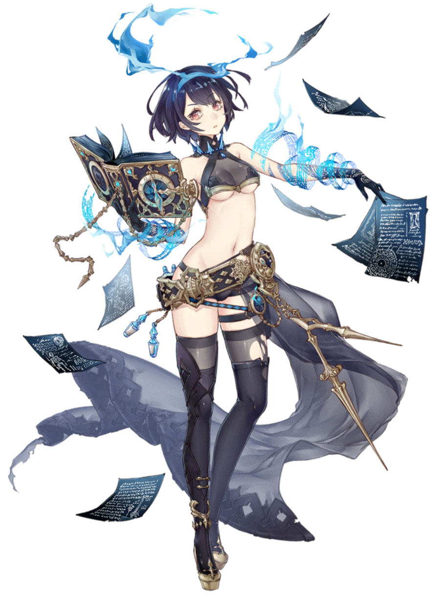 Alice, Sorcerer Class Art from SINoALICE