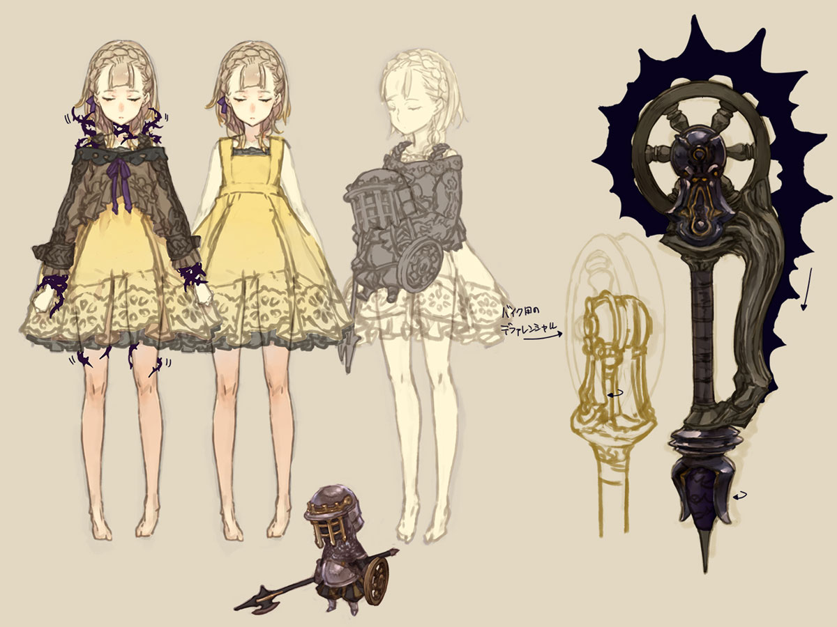 Briar Rose Concept Art from SINoALICE