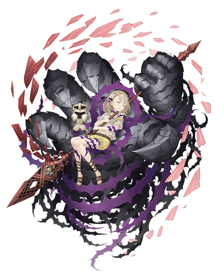 Briar Rose, Divine Humility Paladin Class Art from SINoALICE