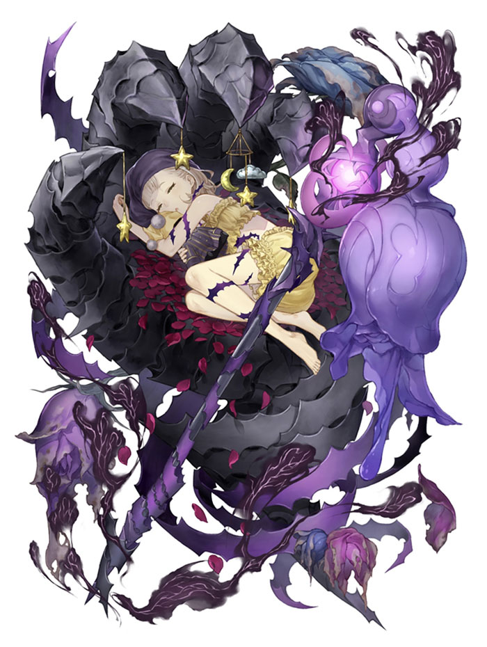 Briar Rose, Lustful Scorpion Cleric Class Art from SINoALICE