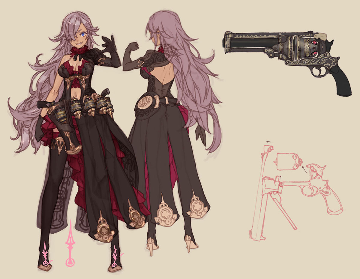 Cinderella Concept Art from SINoALICE