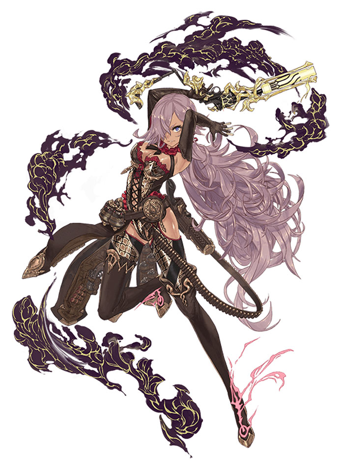 Cinderella, Envious Serpent Gunner Class Art from SINoALICE