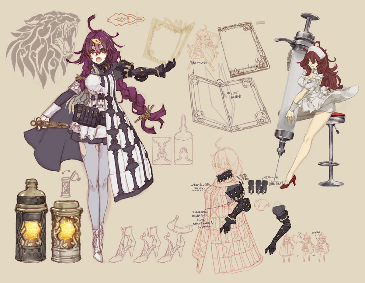 Dorothy Concept Art from SINoALICE