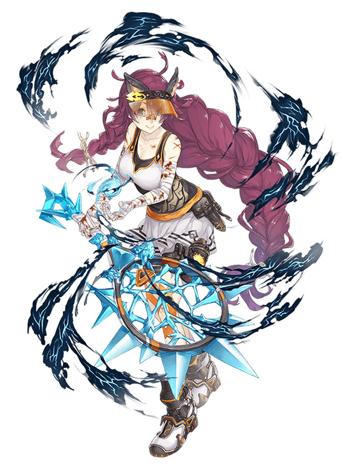 Dorothy, Wrath Wolf Crusher Class Art from SINoALICE