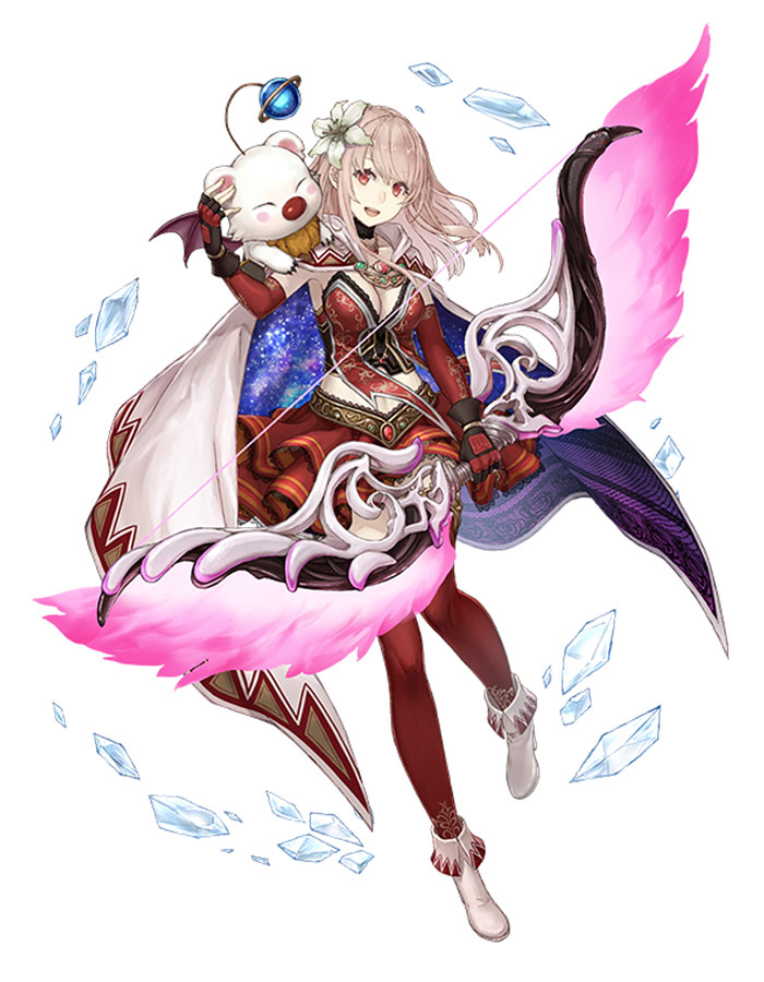 Fina and Moogle, Gunner Class Art from SINoALICE