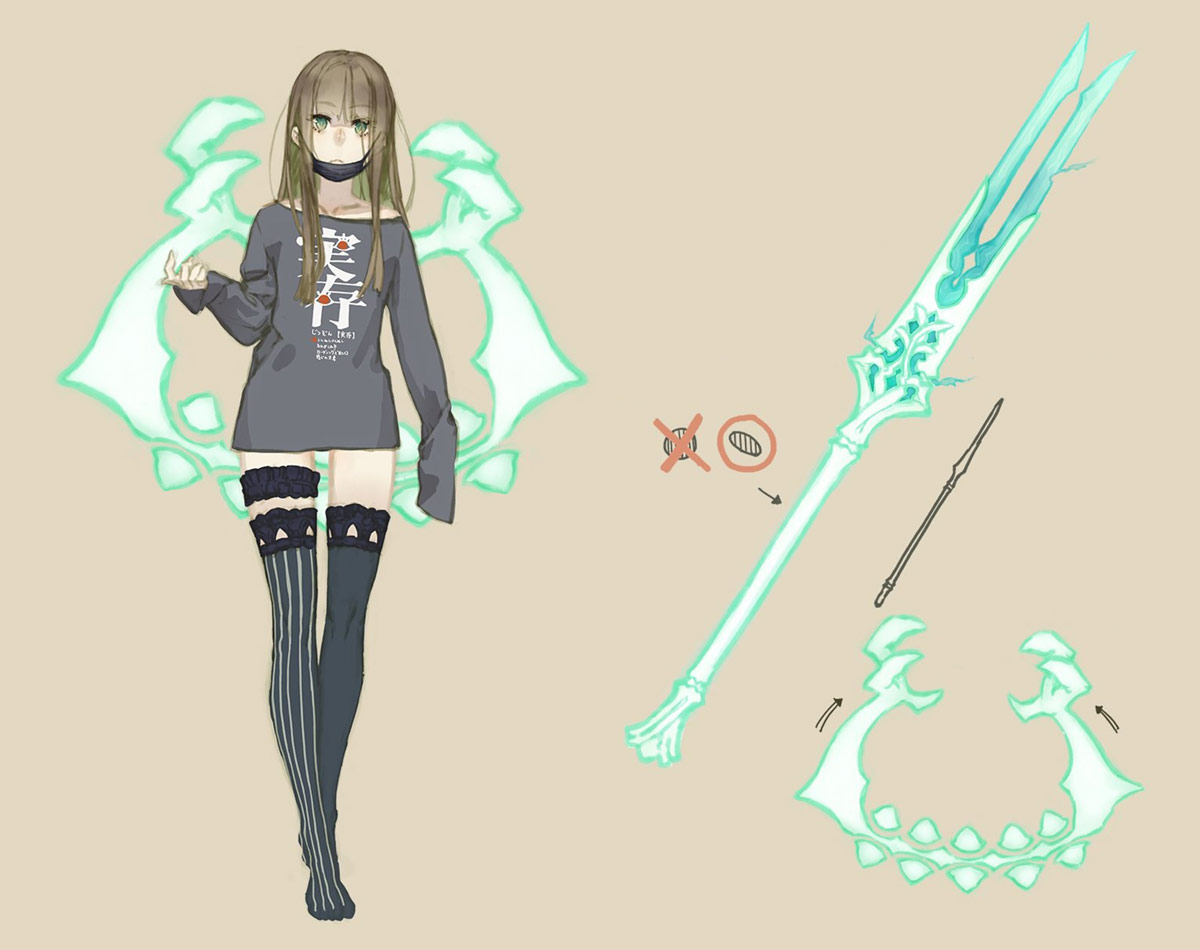 Gretel, Alternative Concept Art from SINoALICE