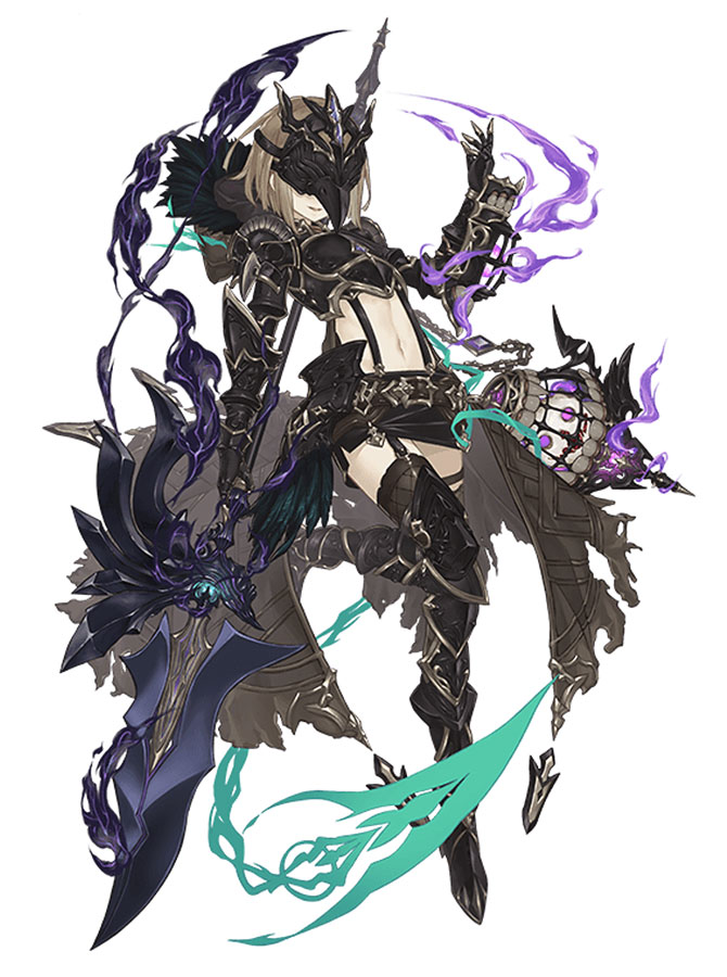 Gretel, Greedy Crow Paladin Class Art from SINoALICE