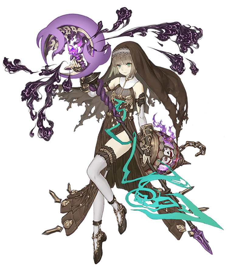 Gretel, Lustful Scorpion Cleric Class Art from SINoALICE