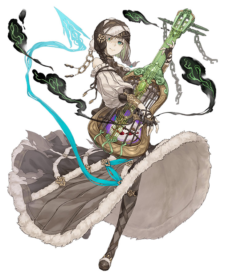Gretel, Sloth Bear Minstrel Class Art from SINoALICE