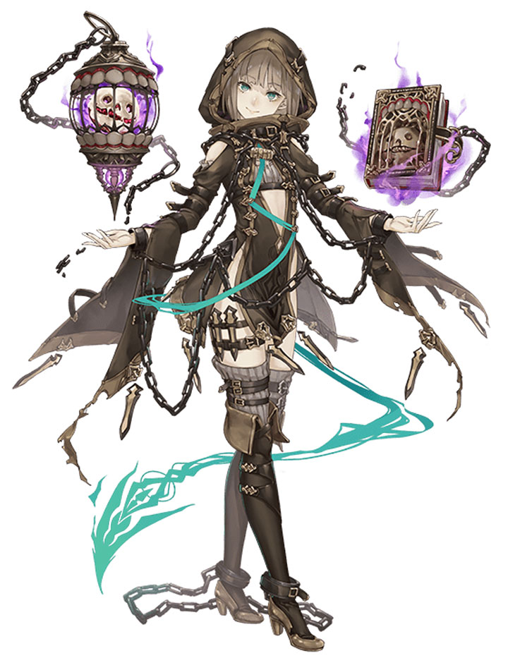 Gretel, Sorcerer Class Art from SINoALICE