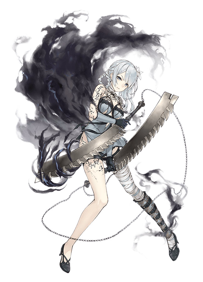 Kain&eacute;, Crusher Class Art from SINoALICE