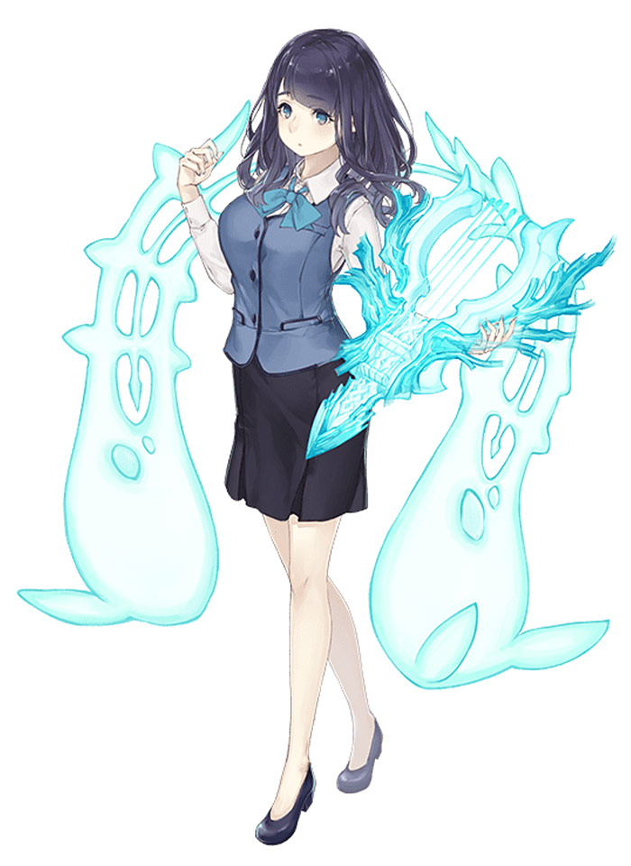 Little Mermaid, Alternative Class Art from SINoALICE