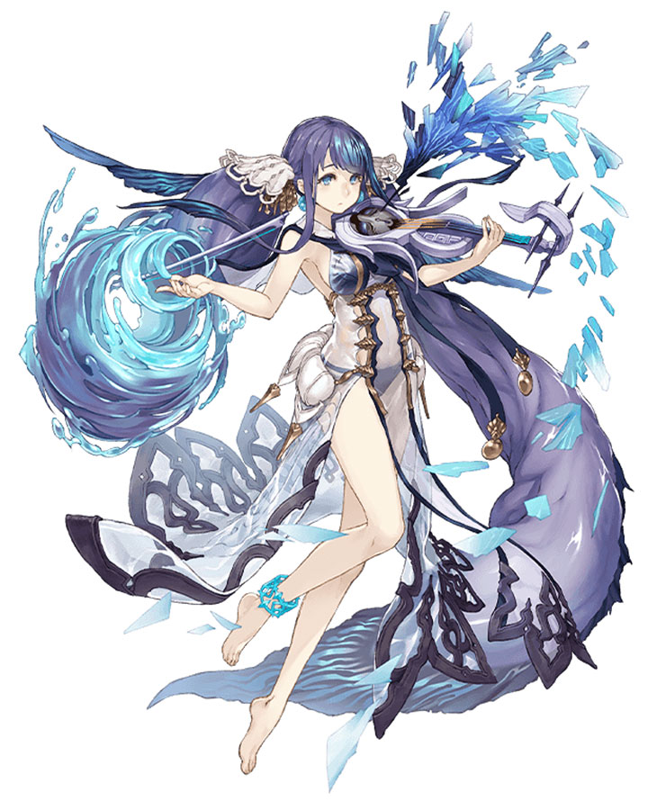 Little Mermaid, Divine Chastity Minstrel Class Art from SINoALICE