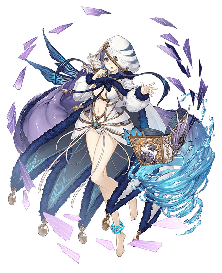 Little Mermaid, Divine Diligence Sorcerer Class Art from SINoALICE