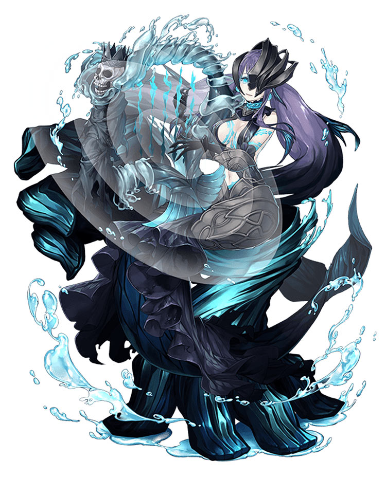 Little Mermaid, Half-Nightmare Class Art from SINoALICE