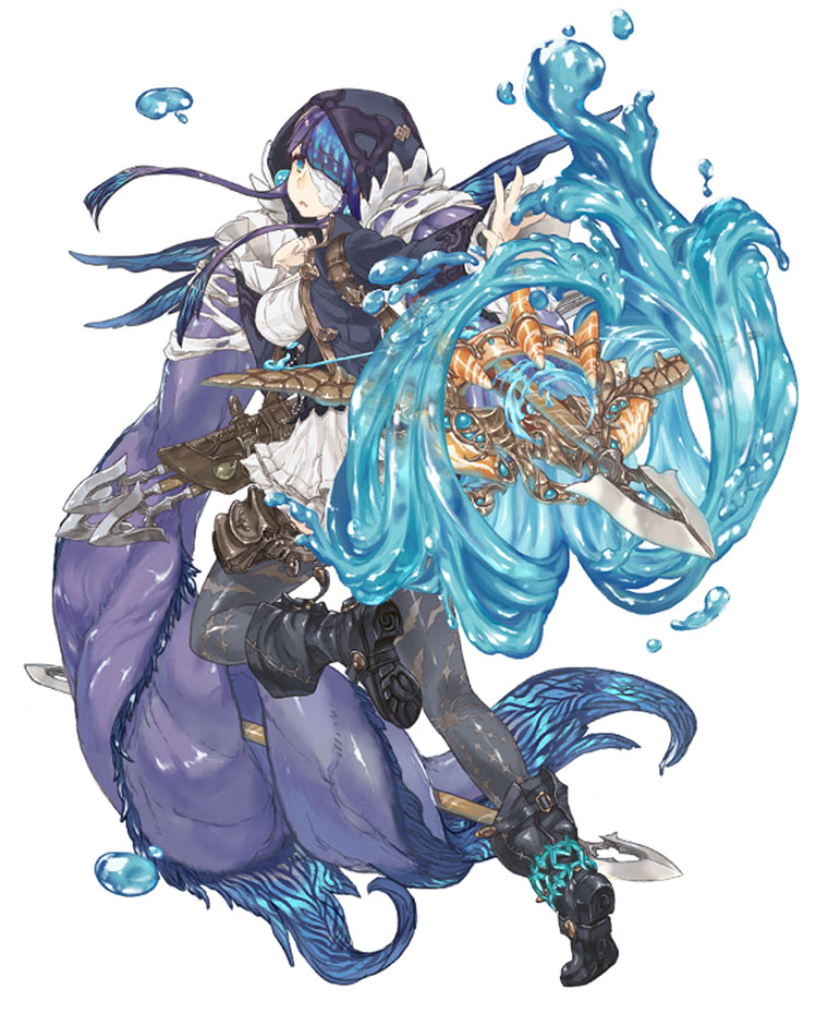 Little Mermaid, Halloween Class Art from SINoALICE