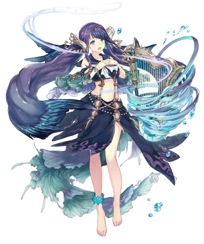 Little Mermaid, Minstrel Class Art from SINoALICE