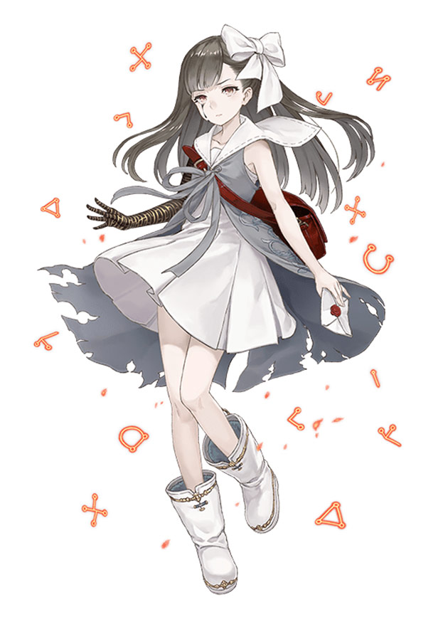 Mysterious Girl, Mage Class Art from SINoALICE