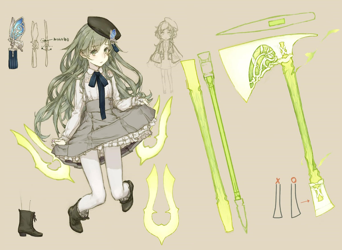 Pinocchio, Alternative Concept Art from SINoALICE