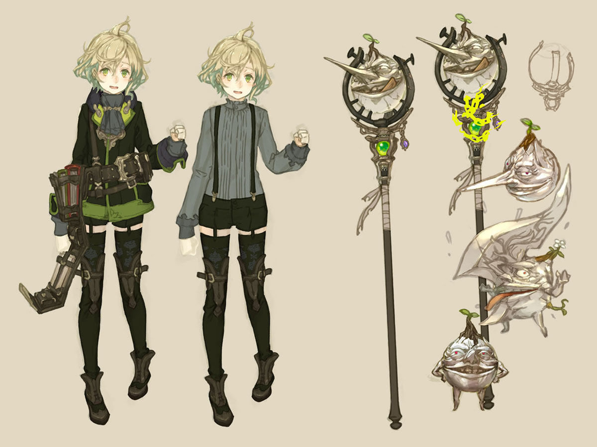 Pinocchio Concept Art from SINoALICE