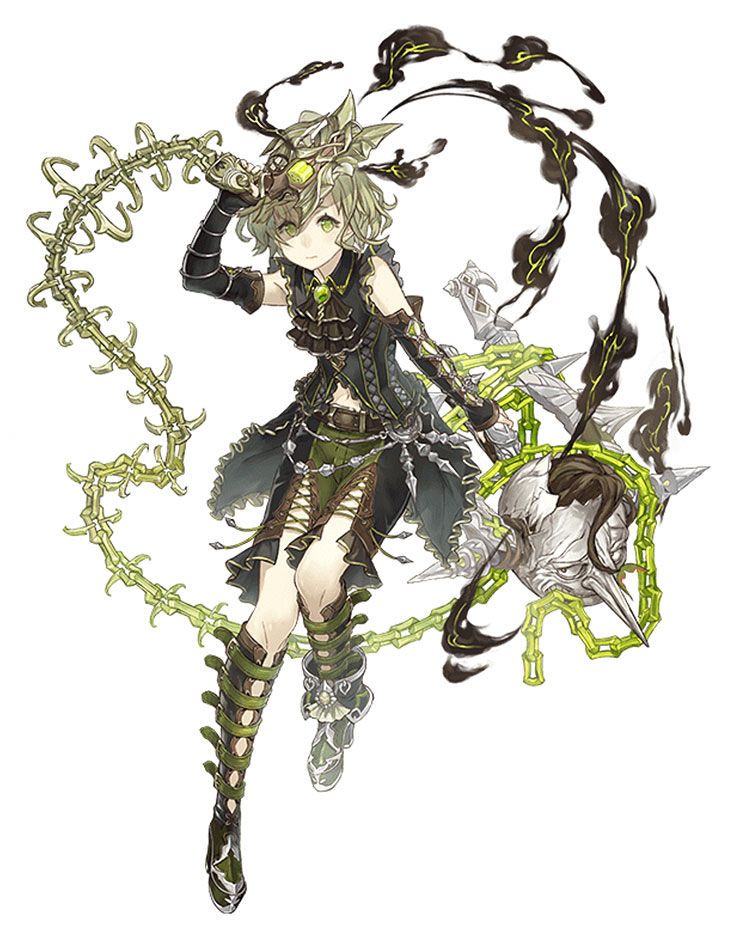 Pinocchio, Envious Serpent Gunner Class Art from SINoALICE