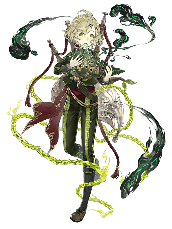 Pinocchio, Sloth Bear Minstrel Class Art from SINoALICE