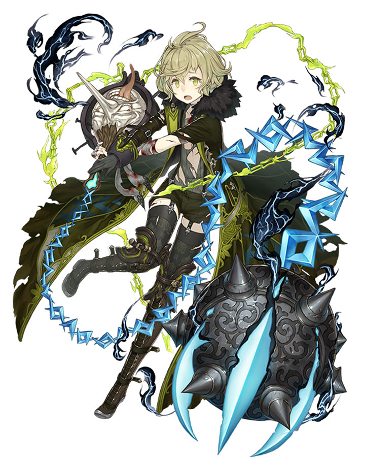 Pinocchio, Wrath Wolf Crusher Class Art from SINoALICE