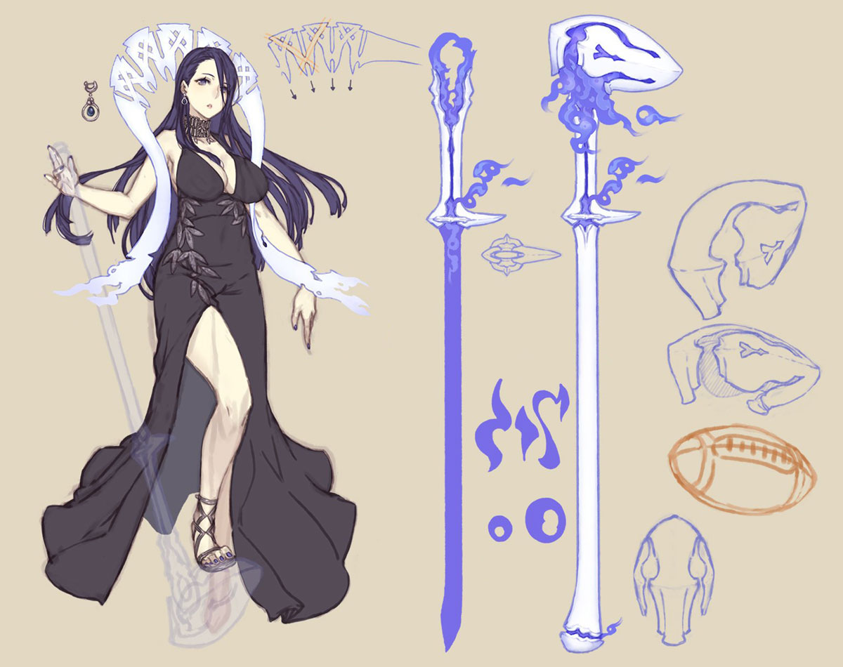 Princess Kaguya, Alternative Concept Art from SINoALICE