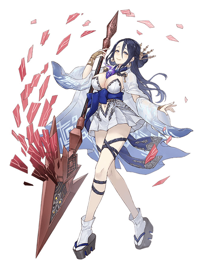 Princess Kaguya, Divine Humility Paladin Class Art from SINoALICE