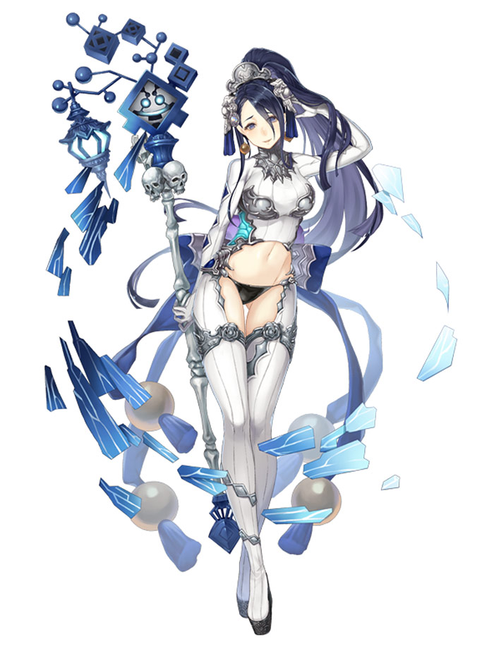 Princess Kaguya, Divine Kindness Cleric Class Art from SINoALICE