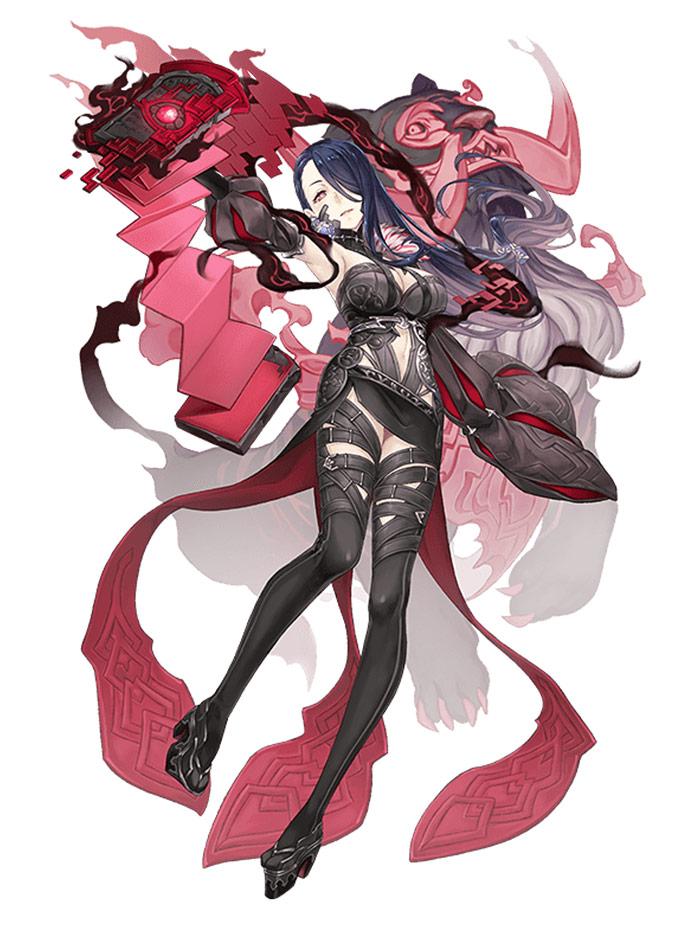Princess Kaguya, Gluttonous Tiger Half-Nightmare Class Art from SINoALICE