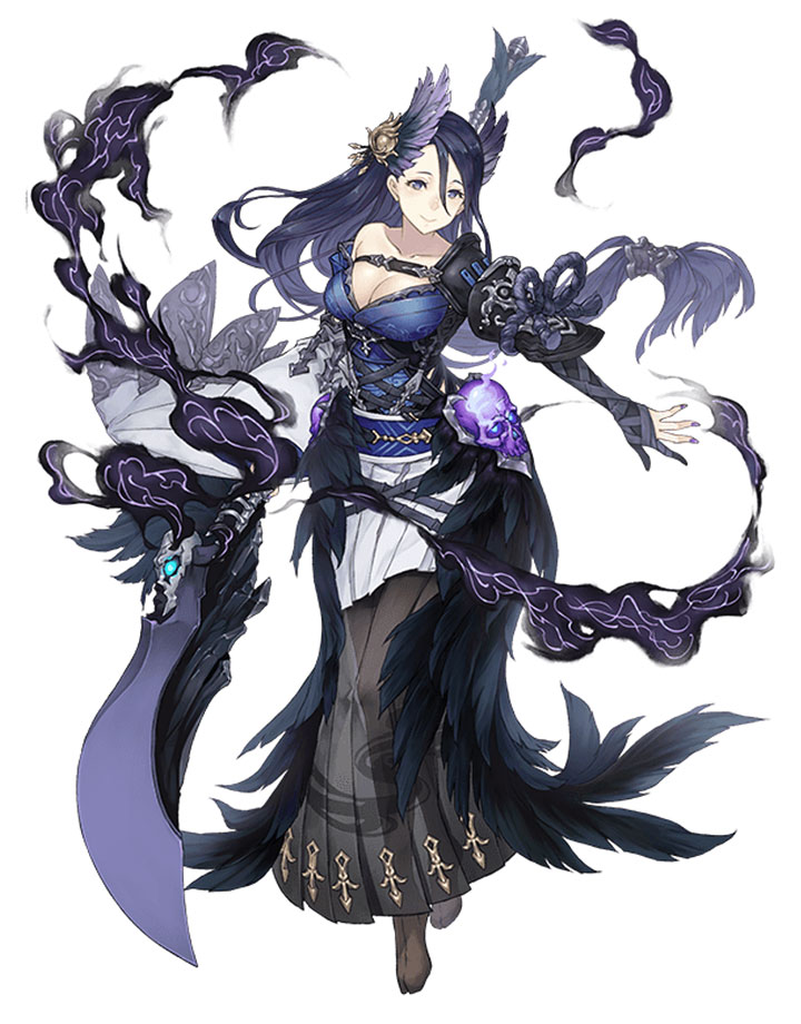 Princess Kaguya, Greedy Crow Paladin Class Art from SINoALICE