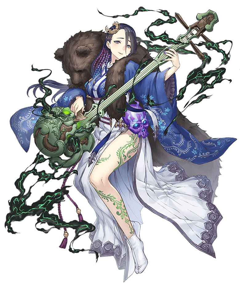 Princess Kaguya, Sloth Bear Minstrel Class Art from SINoALICE