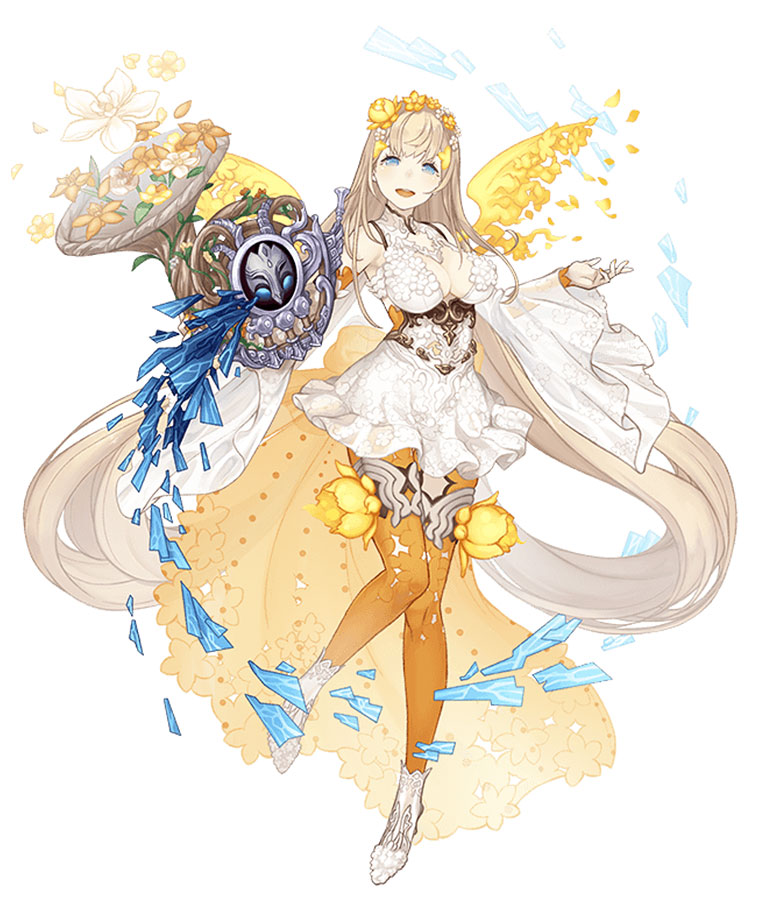 Rapunzel, Divine Chastity Minstrel Class Art from SINoALICE