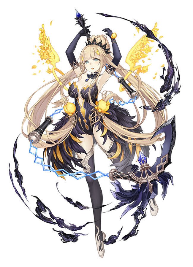 Rapunzel, Greedy Crow Paladin Class Art from SINoALICE