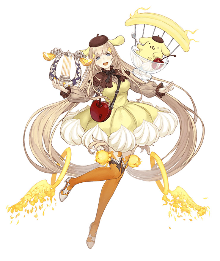Rapunzel, Pom Pom Purin Class Art from SINoALICE