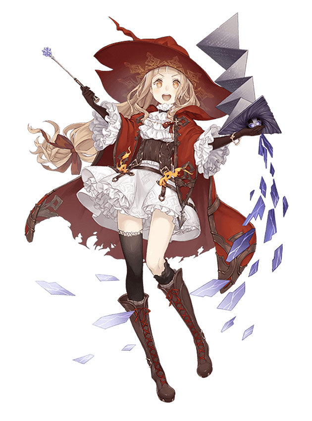 Red Riding Hood, Divine Diligence Sorcerer Class Art from SINoALICE