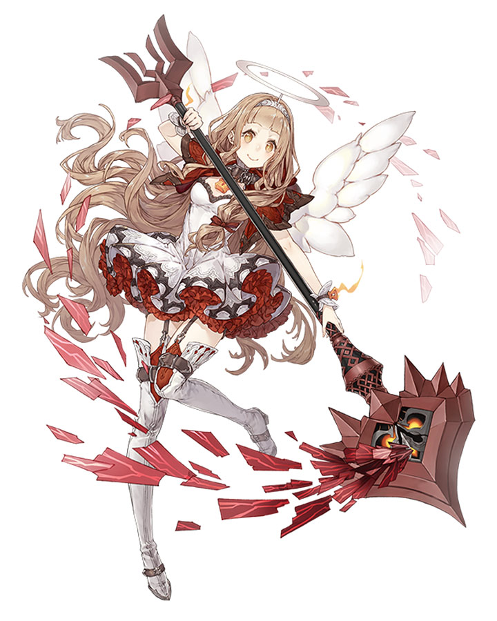 Red Riding Hood, Divine Humility Paladin Class Art from SINoALICE