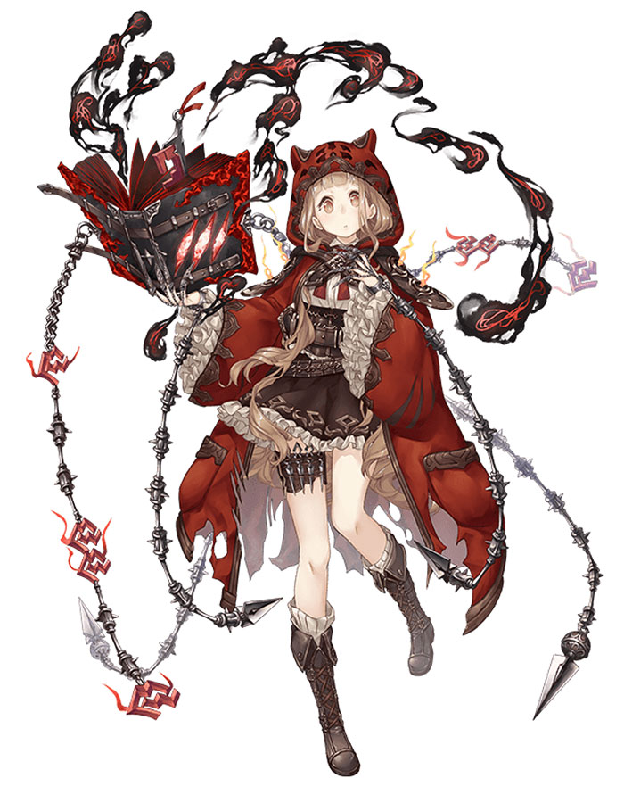 Red Riding Hood, Gluttonous Tiger Sorcerer Class Art from SINoALICE