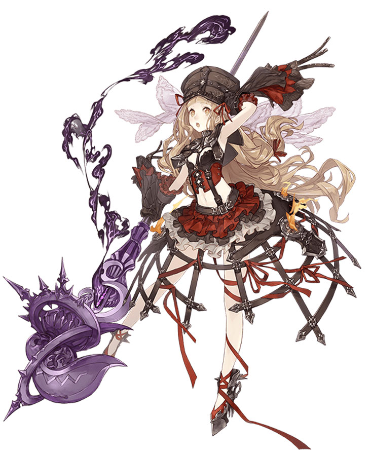 Red Riding Hood, Lustful Scorpion Cleric Class Art from SINoALICE
